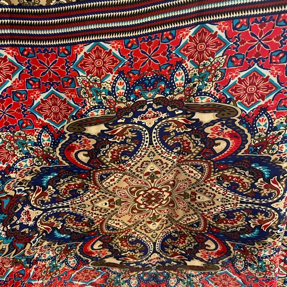 CATO Cato Dress Womens Large OpenLong Sleeve V Neck Knee Length - Picture 9 of 11